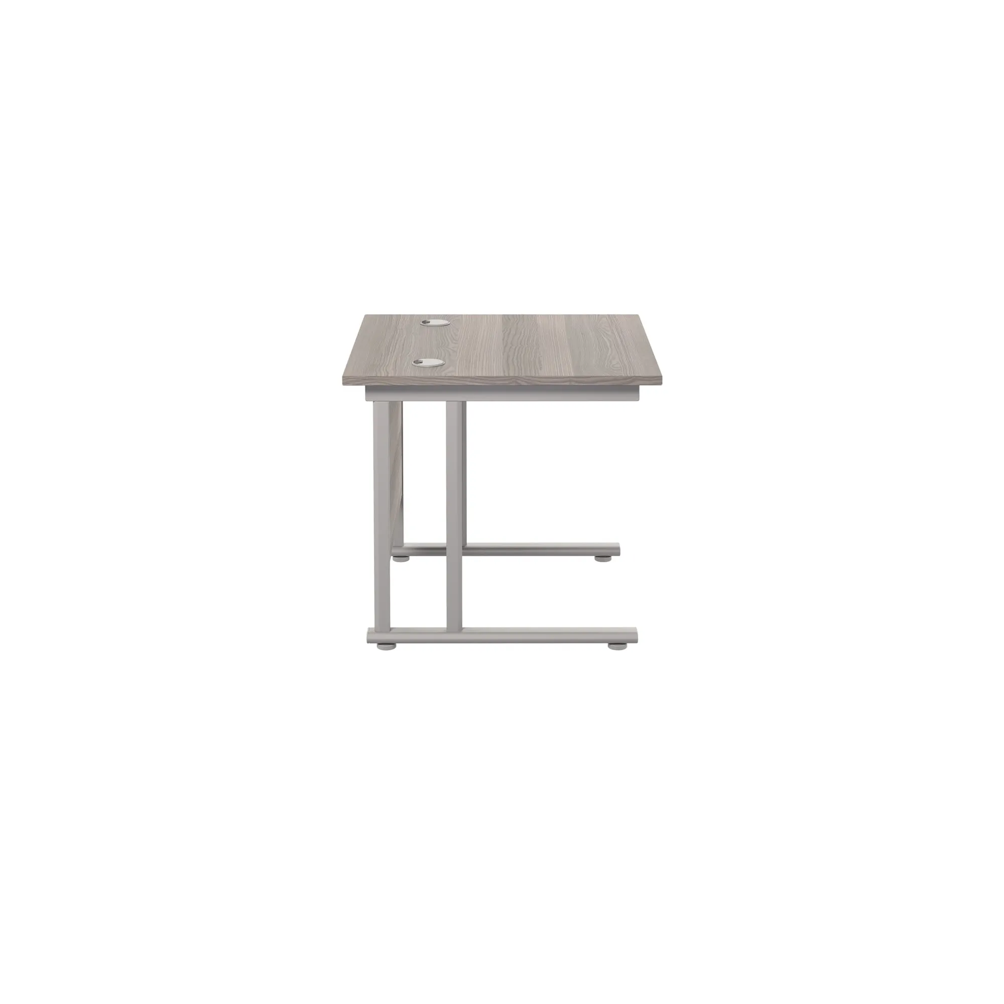 Twin Upright Straight 800mm Desk