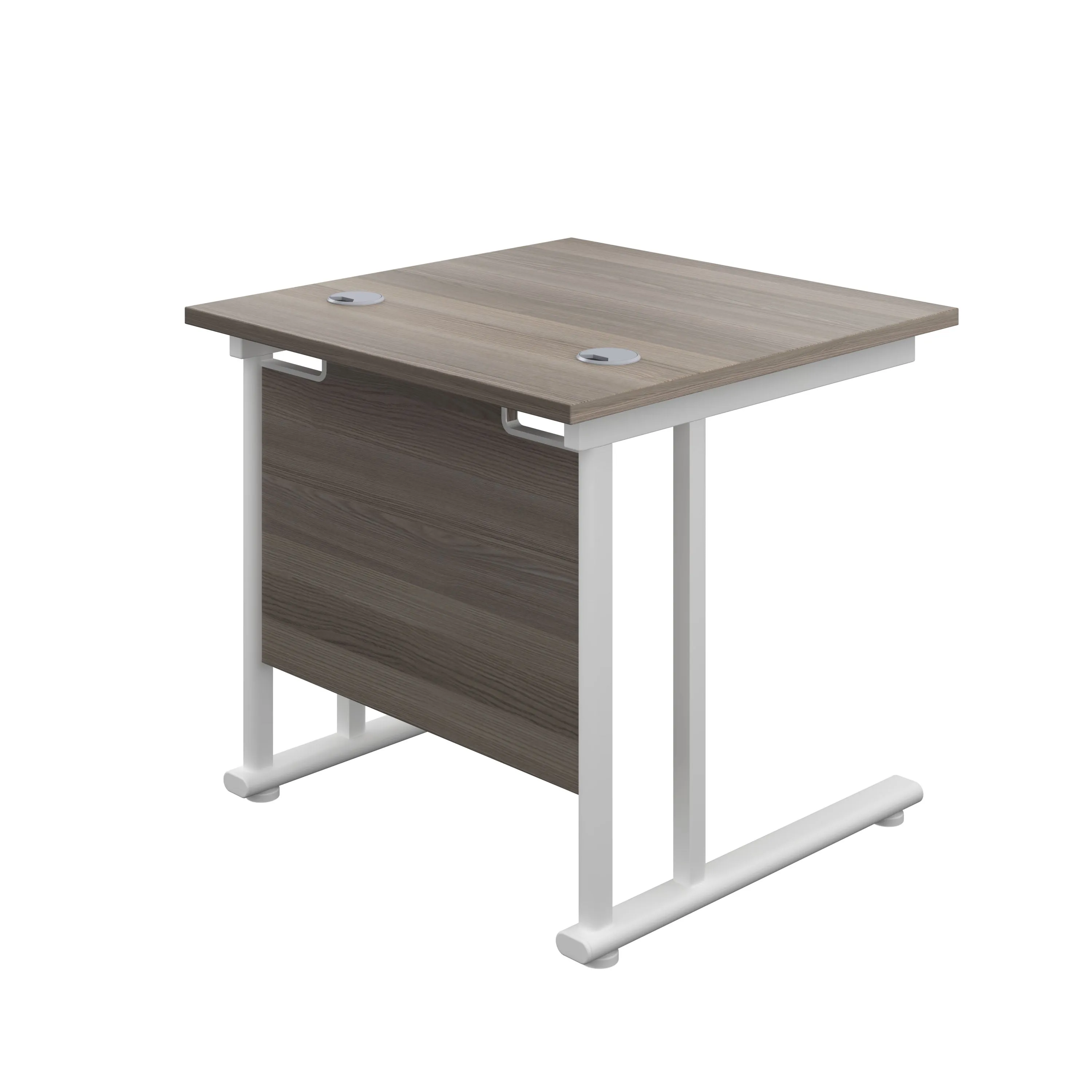 Twin Upright Straight 800mm Desk
