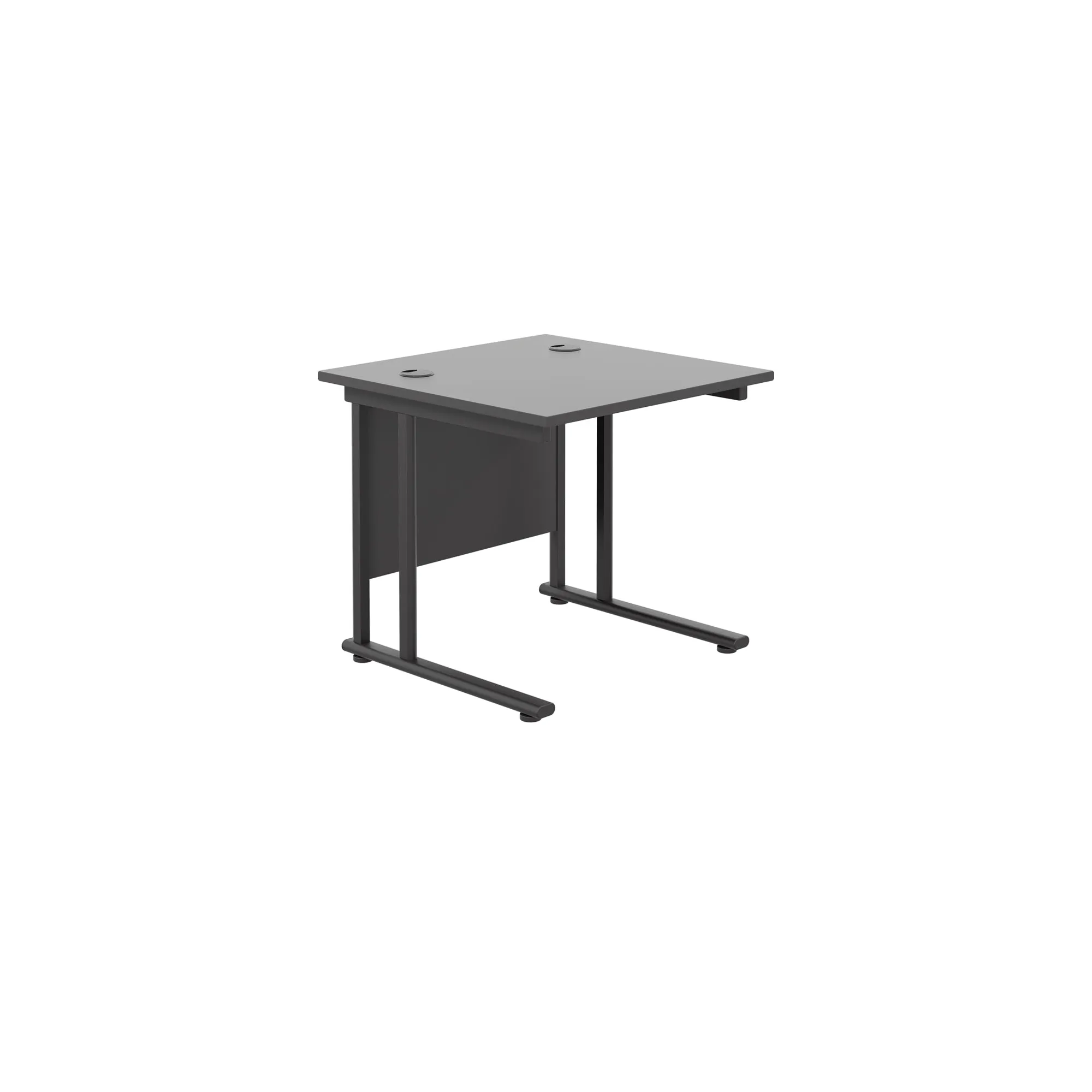 Twin Upright Straight 800mm Desk