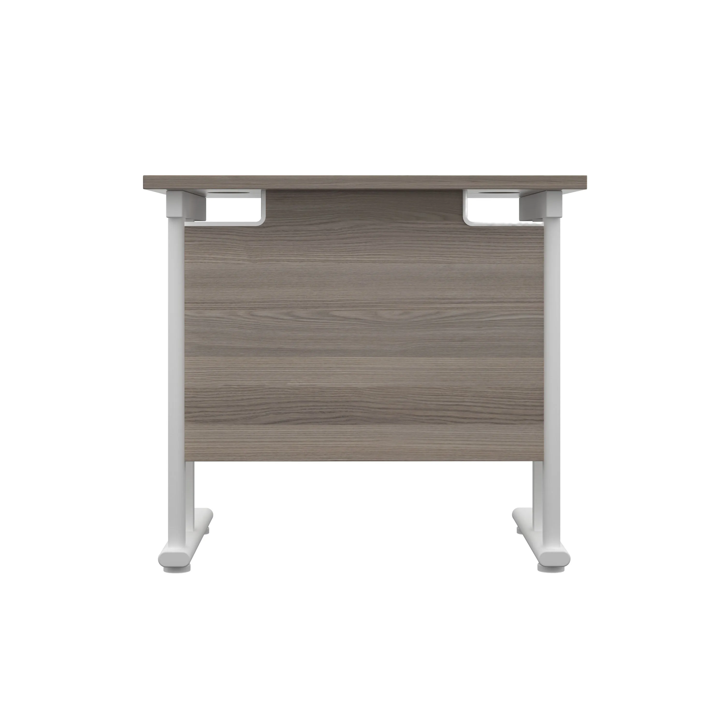 Twin Upright Straight 800mm Slim Desk