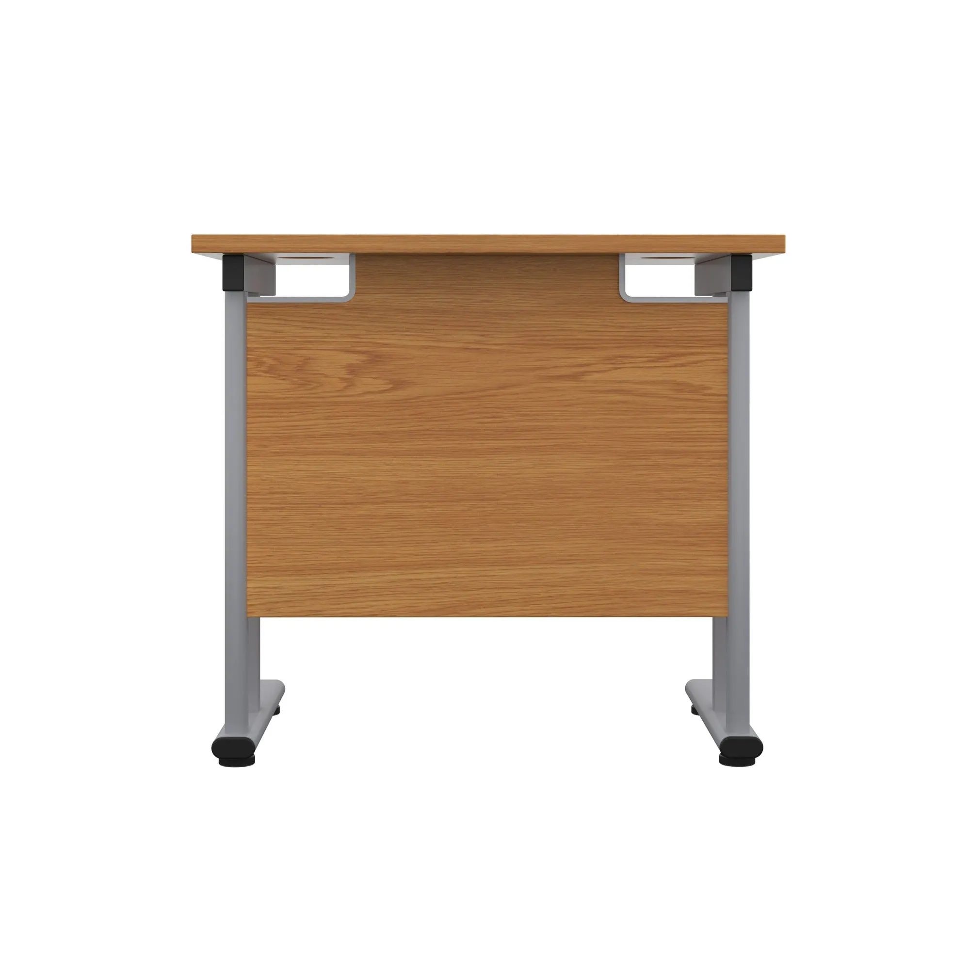 Twin Upright Straight 800mm Slim Desk