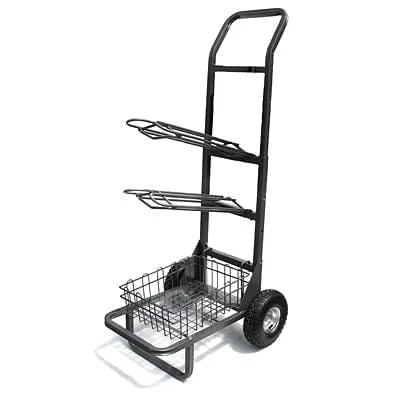 Two Wheel Saddle Rack Cart