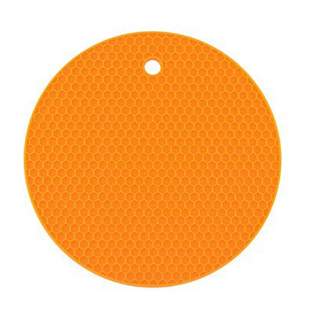 US 7-14 Pack Silicone Hot Pot Holder Trivet Mat Non Stick Heat Resistant Kitchen