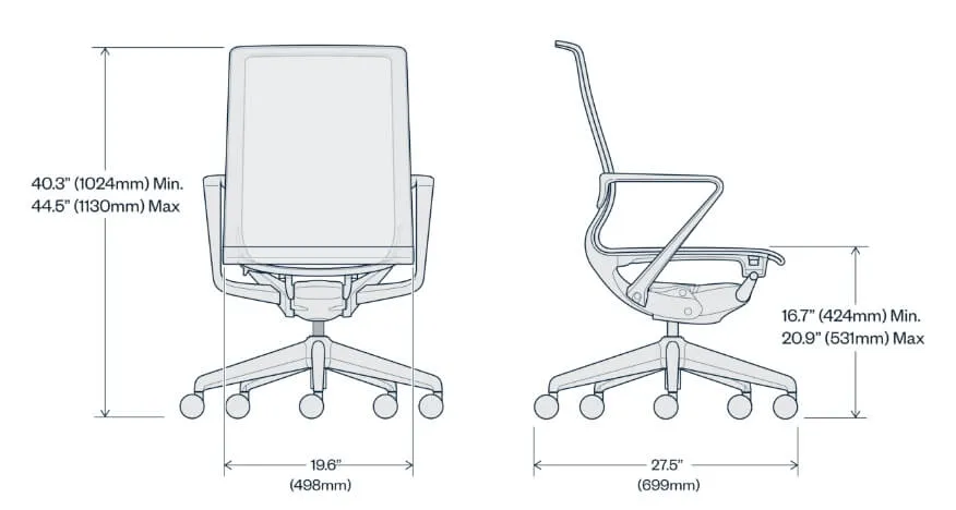 Veda Mid-Back Chair