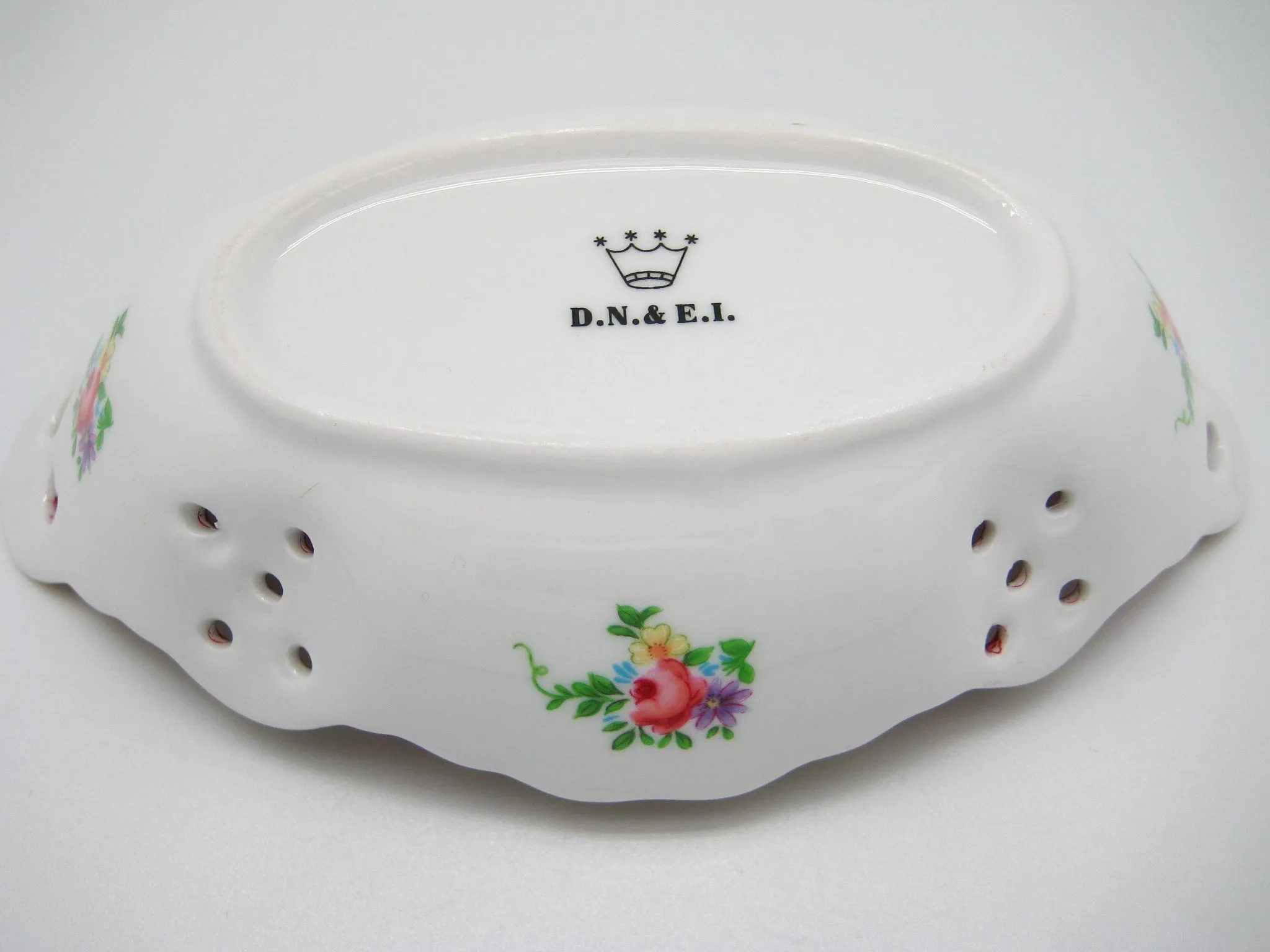 Victorian Antique Dish Jewelry Box Antique Red