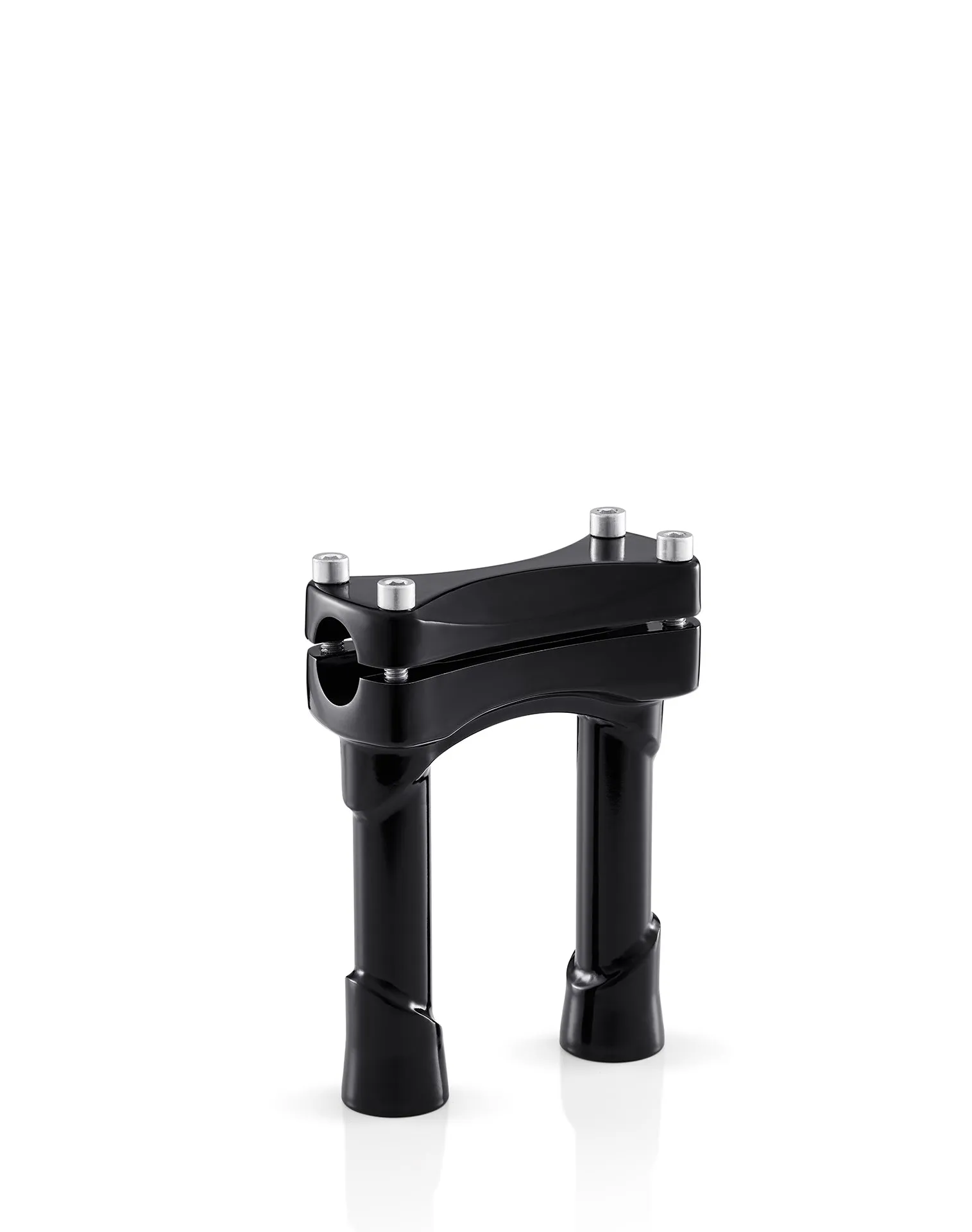 Viking Warlock 6" Handlebar Risers for Harley Dyna Super Glide FXD/I Gloss Black