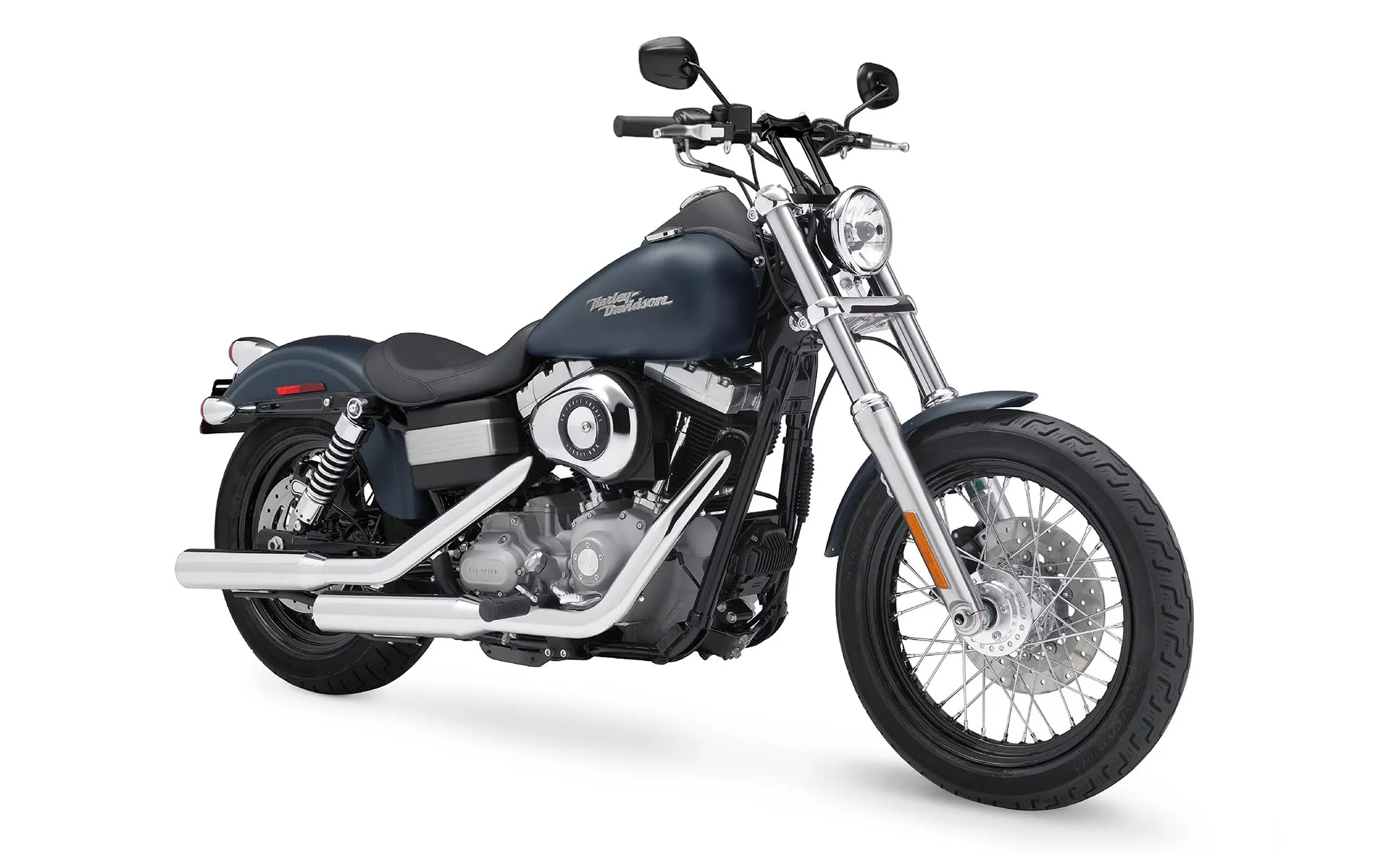 Viking Warlock 6" Handlebar Risers for Harley Dyna Super Glide FXD/I Gloss Black