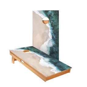 Vintage Wave Star Cornhole Boards