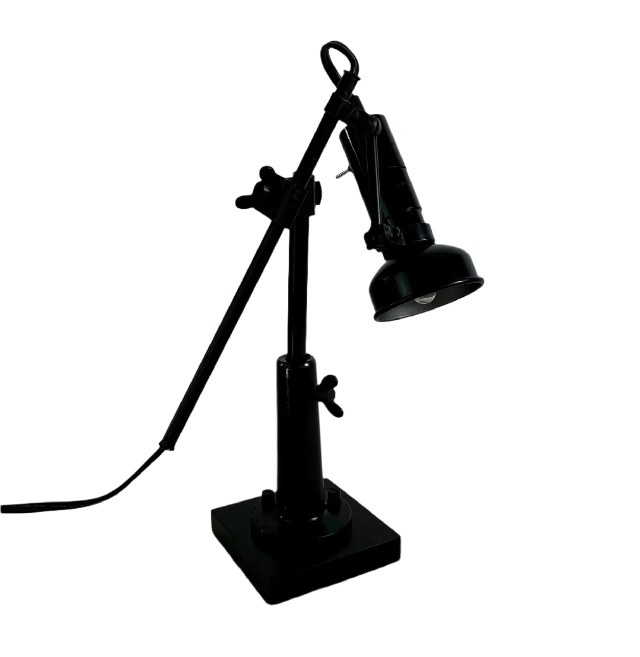 Visual Comfort BZ Task Light, Black Metal, Adjustable