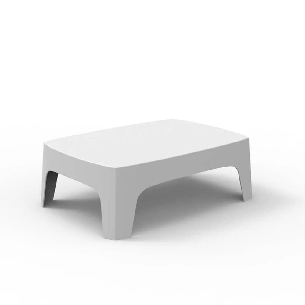 Vondom Solid low table polyethylene by Stefano Giovannoni