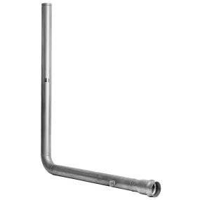 Watts SS 2.5 TR GXG 4X4 4 Ft X 4 SS Transition Riser, 2.5 IN Groove X Groove