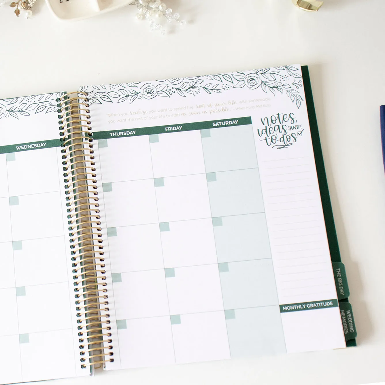 Wedding Planner & Calendar, Planning Our Forever
