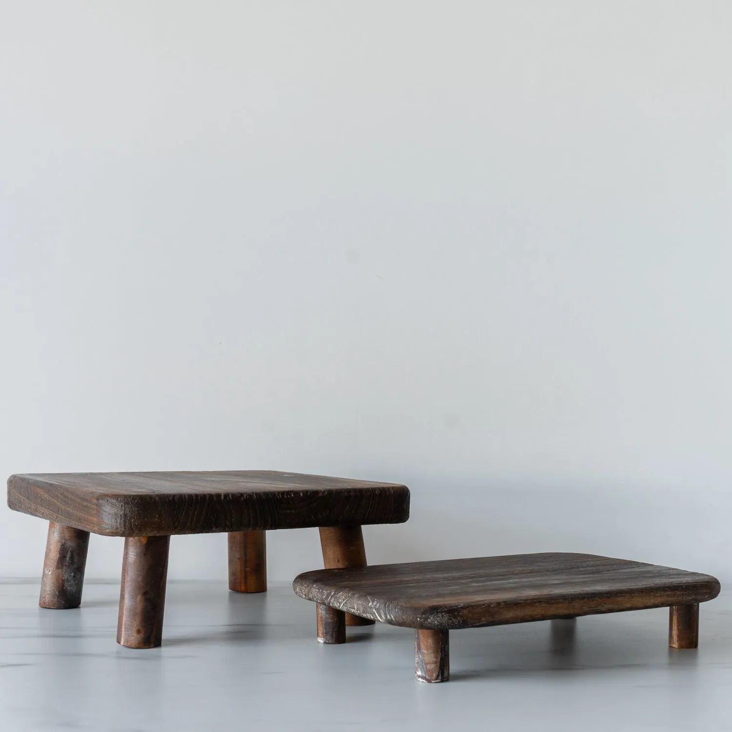 Wood Rectangular Riser